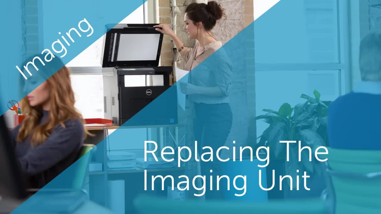what is a imaging unit in a dell b2360dn printer