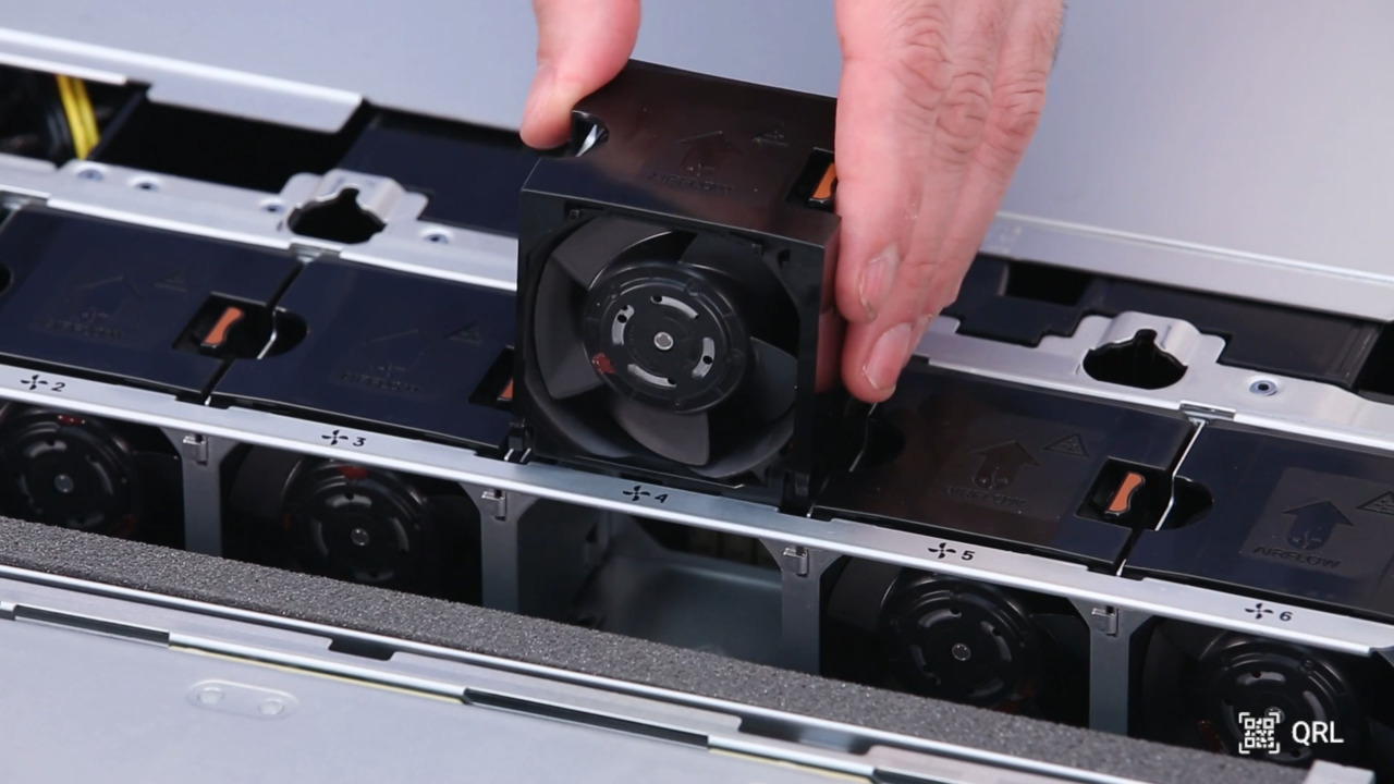 How to Replace Fan for PowerEdge R760xd2