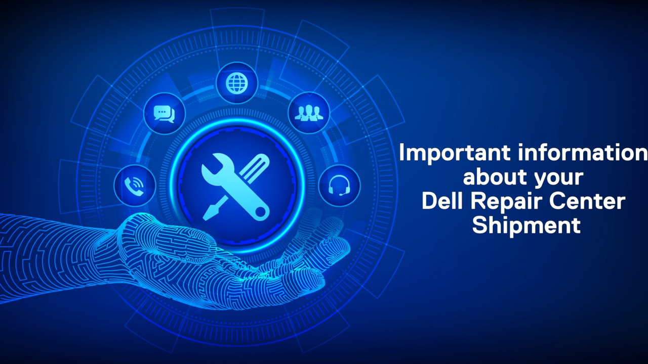 Tutorial on Important Information about your Dell Repair Center Shipment  for US Express Depot