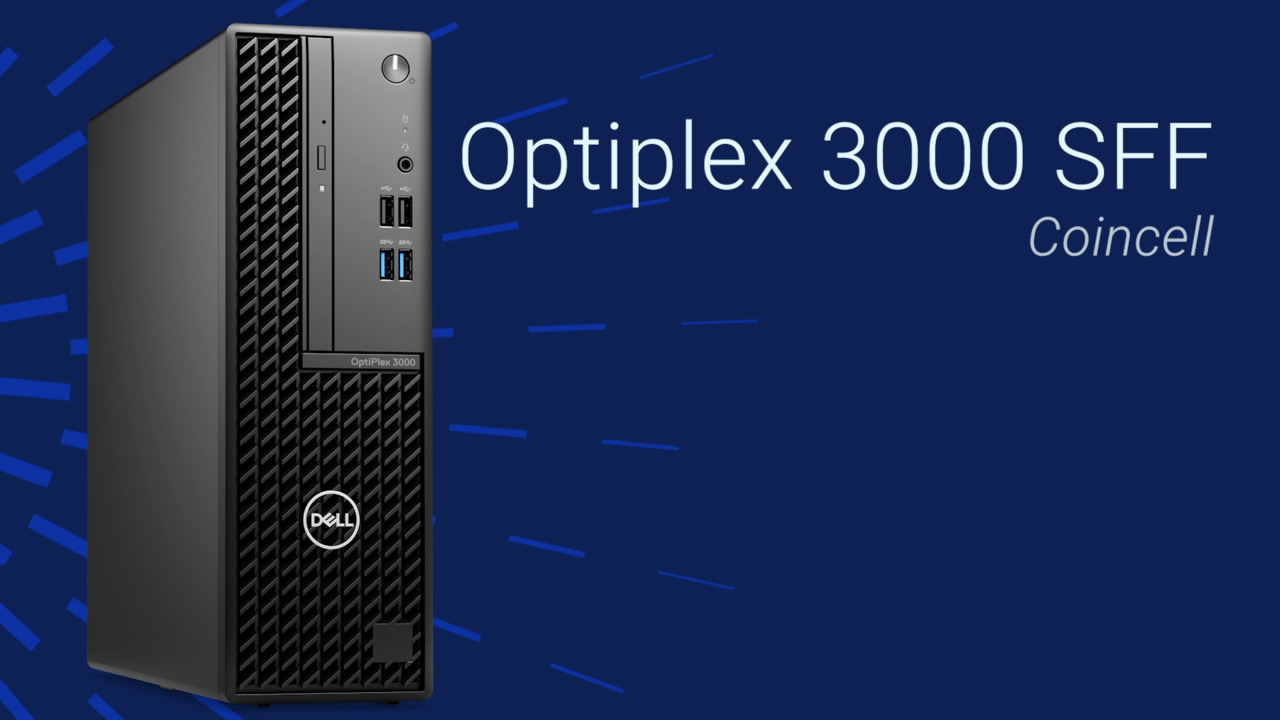OptiPlex 3000 SFFのコイン型電池を交換する方法