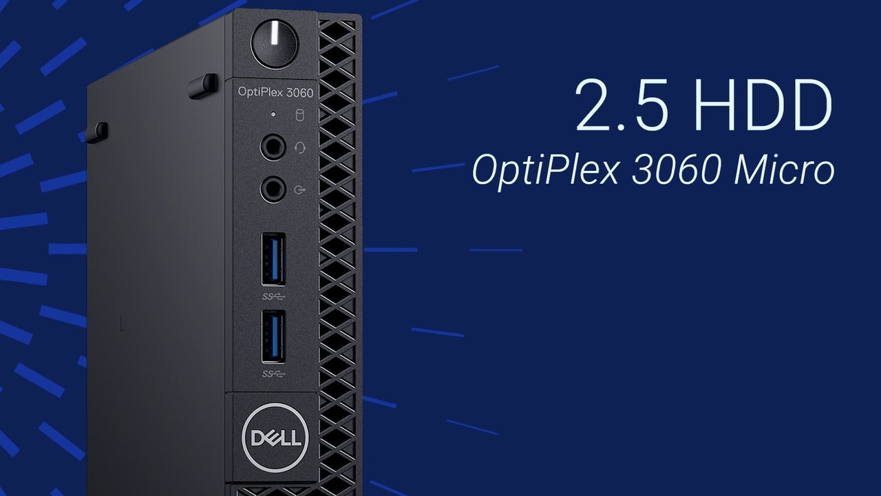 OptiPlex 3060でMicro 2.5 HDDを取り外して再インストールする方法