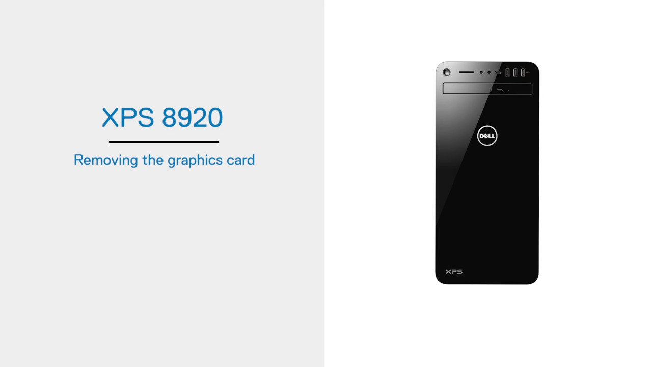 Support for XPS 8920 | Documentation | Dell Canada
