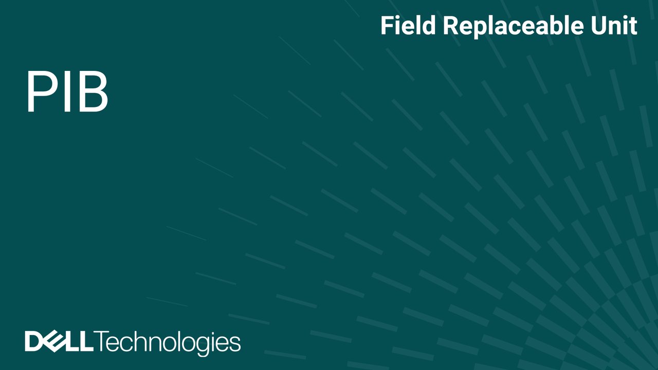 How to Replace PIB in XE9780 and XE9785
