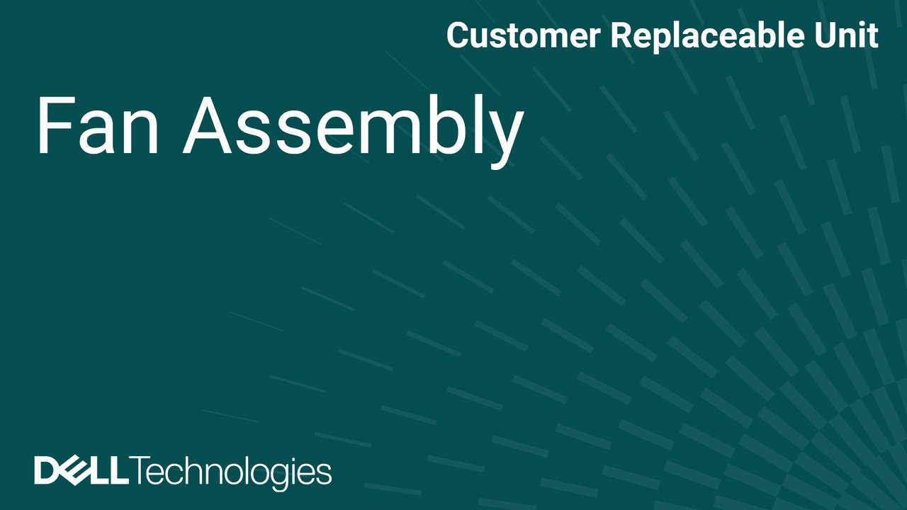 How to replace the fan cage assembly on a PowerEdge R7715/R5715