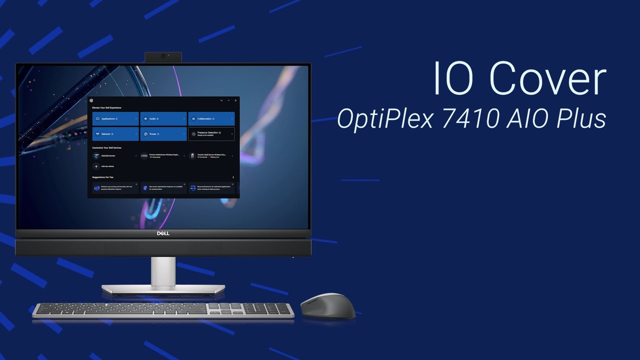 How to Replace the IO Cover on Optiplex 7410 Plus AIO | Dell US