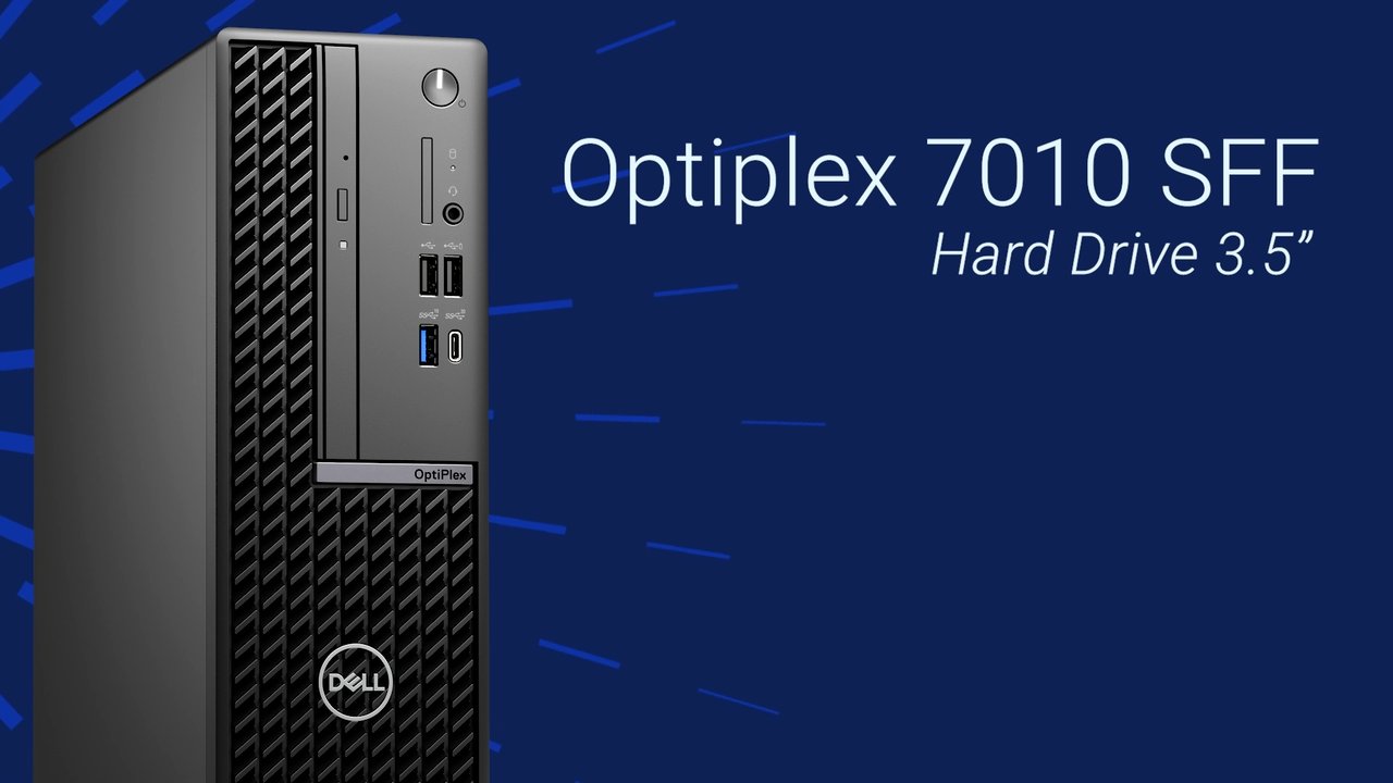 How to Remove and Reinstall OptiPlex SFF 7010 Hard Drive 3.5