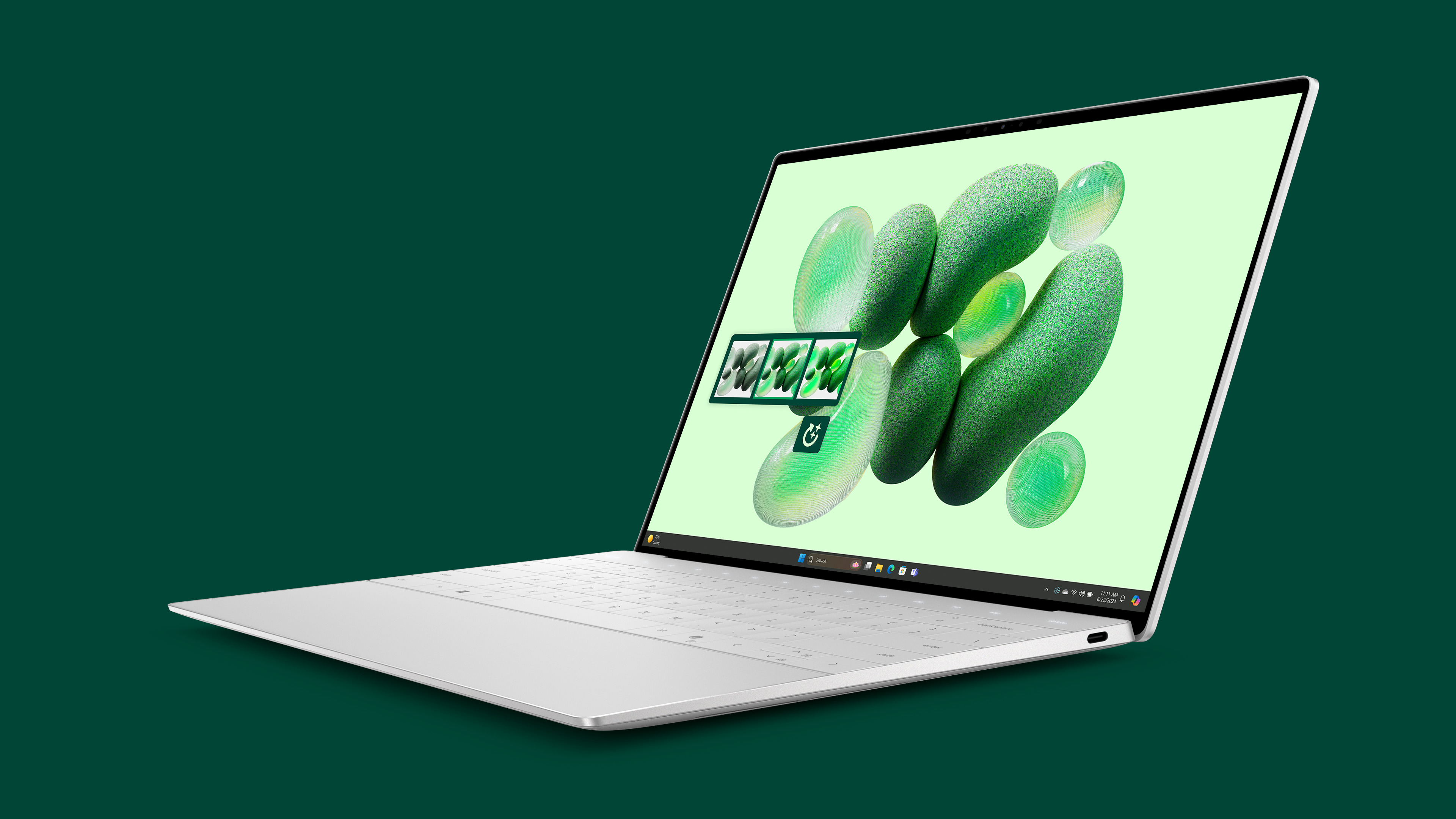 Laptop DELL XPS 13 9345, Qualcomm Snapdragon X Elite X1E-80-100