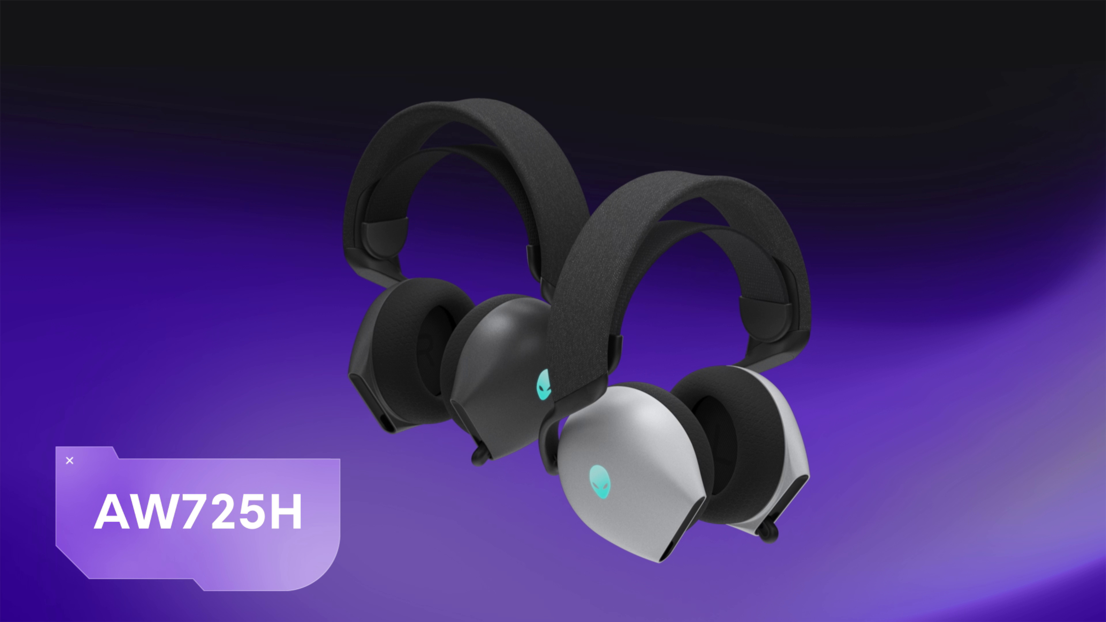 【新品】ALIENWARE AW725H ワイヤレス ゲーミング ヘッドセット Alienware AW725H Tri Mode Wireless Over the Ear Gaming