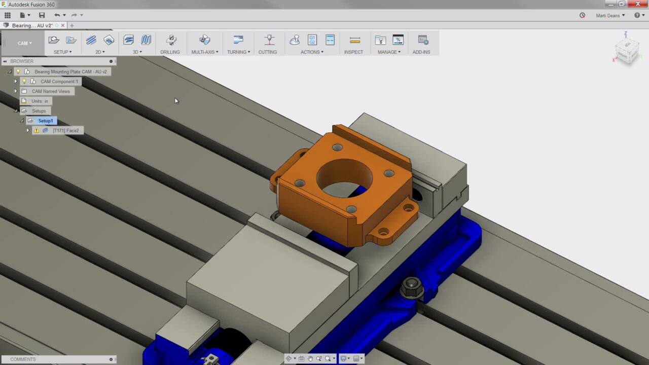 How To Get Started With Cam Within Fusion 360 Autodesk University