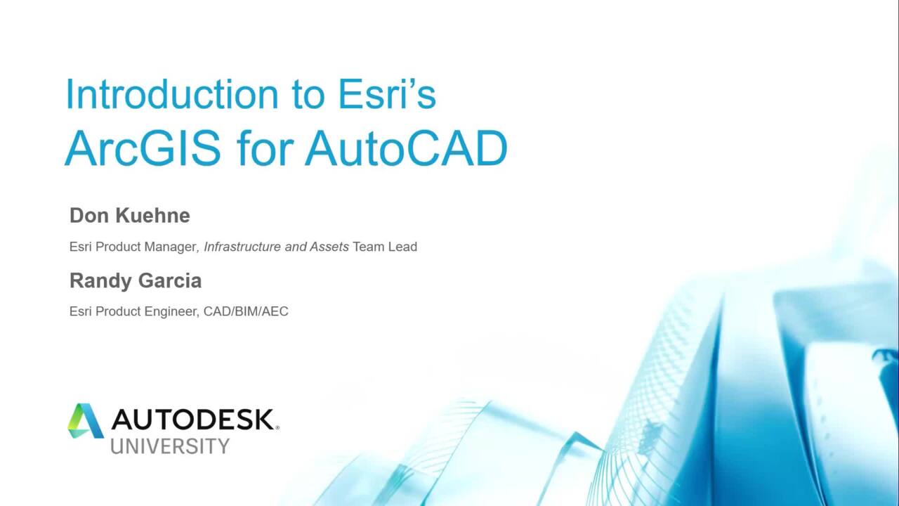 arcgis for autocad 2016