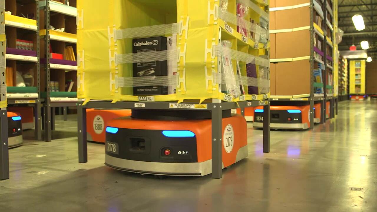 robots top 100,000 as fulfillment centers open at pace (Video) - Denver Business Journal