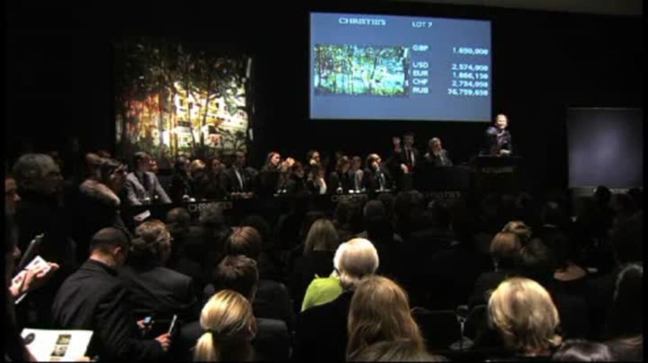 In the Saleroom: Peter Doig’s  auction at Christies
