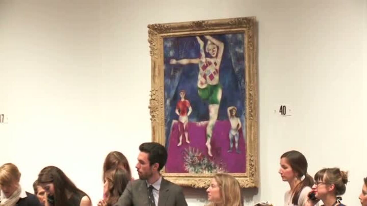 In The Saleroom: Marc Chagall’ auction at Christies