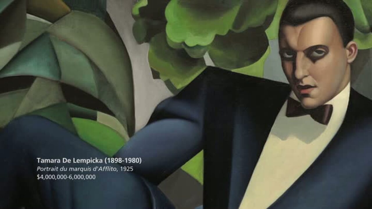 Gallery Talk: Tamara De Lempic auction at Christies