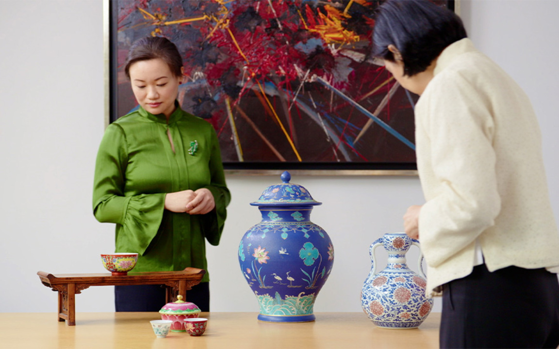 「如萬花筒般燦爛多姿的十八世紀中國瓷器」——曾志芬 auction at Christies