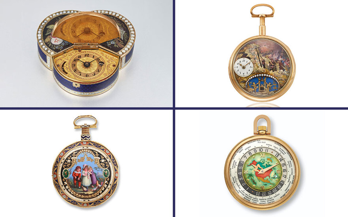「價格相宜的臻美珍品」：琺瑯懷錶收藏指南 auction at Christies