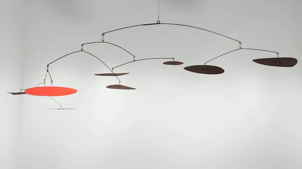 Alexander Calder (18981976) , Noir, Rouge, Bleu (Black, Red, Blue