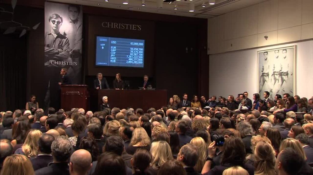 In The Saleroom: Andy Warhol’s auction at Christies