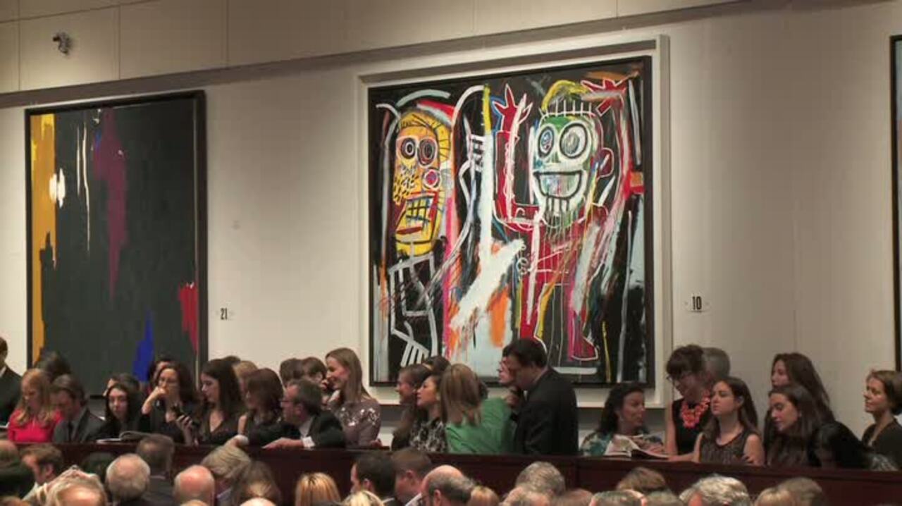 From the archives: Jean-Michel auction at Christies