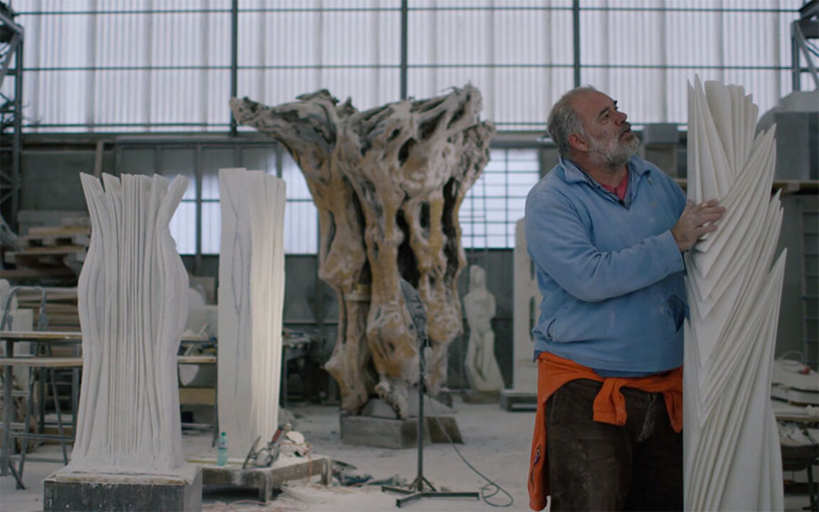 Studio visit: Pablo Atchugarry auction at Christies