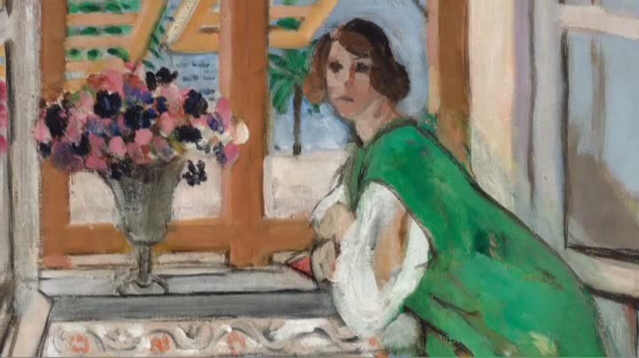 Henri Matisse (1869-1954) , Jeune fille à la mauresque, robe verte ...