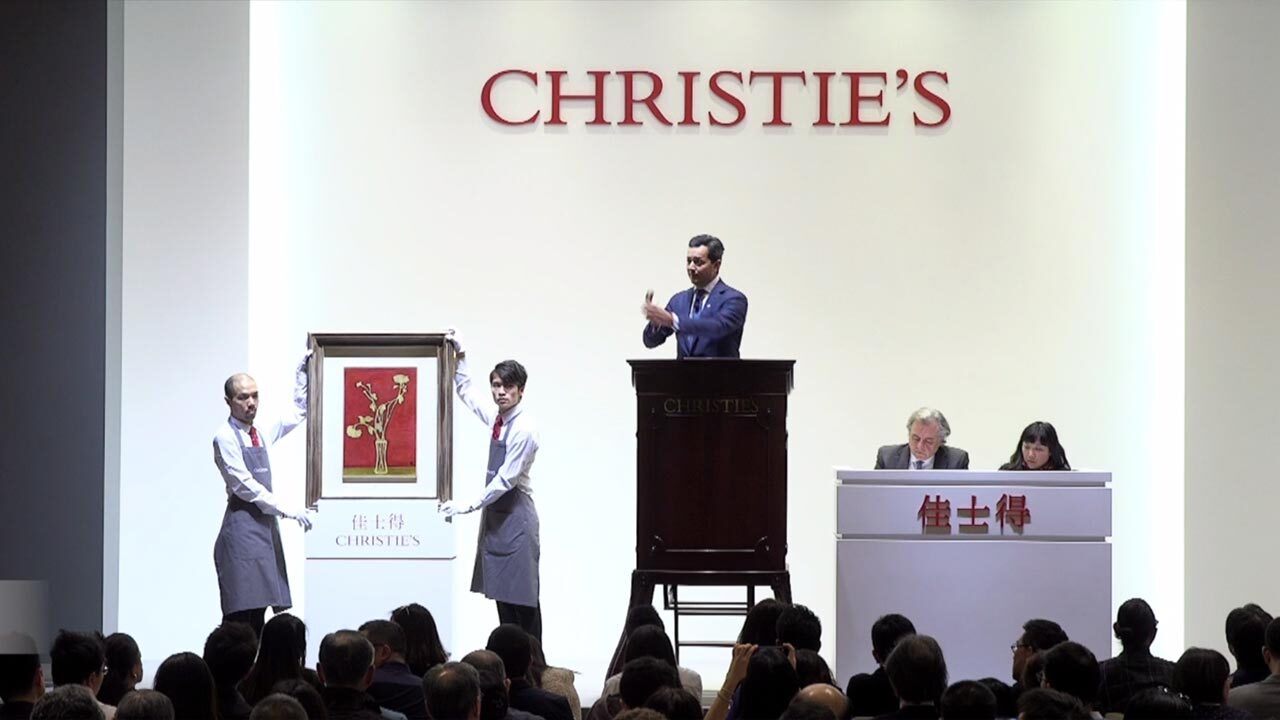 Wrap report: HK$2.6 billion of auction at Christies