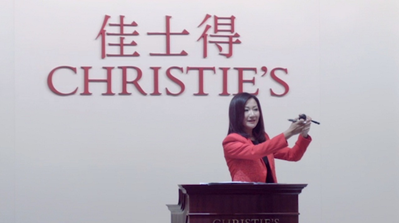 Art Shines in Shanghai as Glob auction at Christies