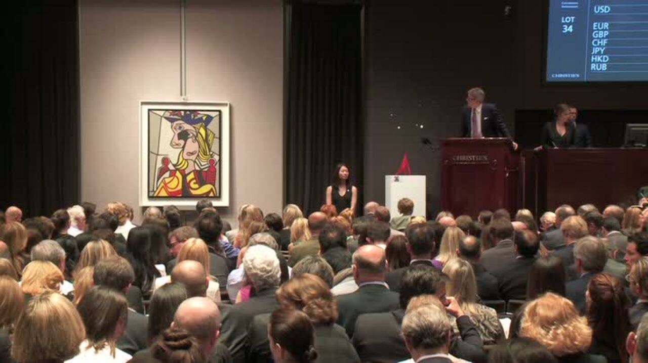 In The Saleroom: Roy Lichtenst auction at Christies