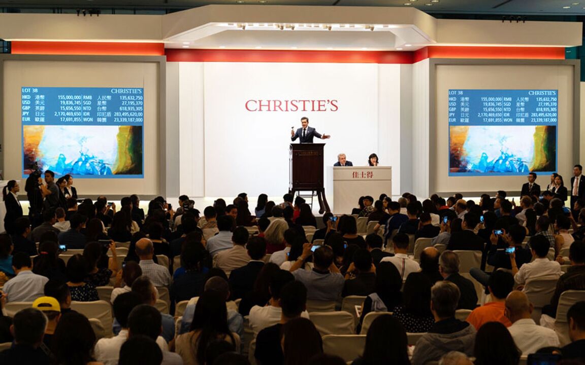 香港春季拍賣共錄得25.5億港元/3.27億美元佳績 auction at Christies