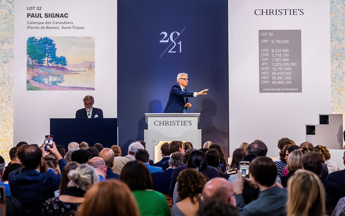 Signac’s vision of Saint-Trope auction at Christies