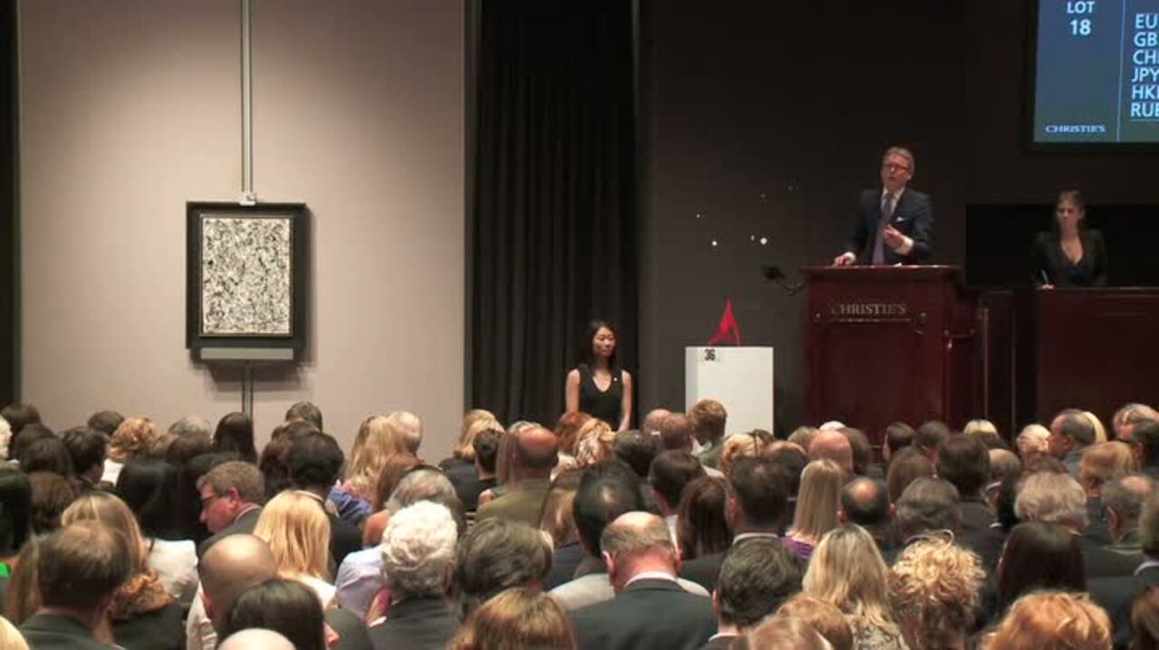 In The Saleroom: Jackson Pollo auction at Christies