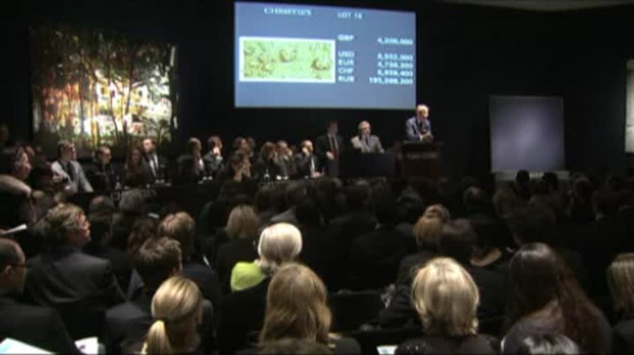 In the Saleroom: Yves Klein’s  auction at Christies