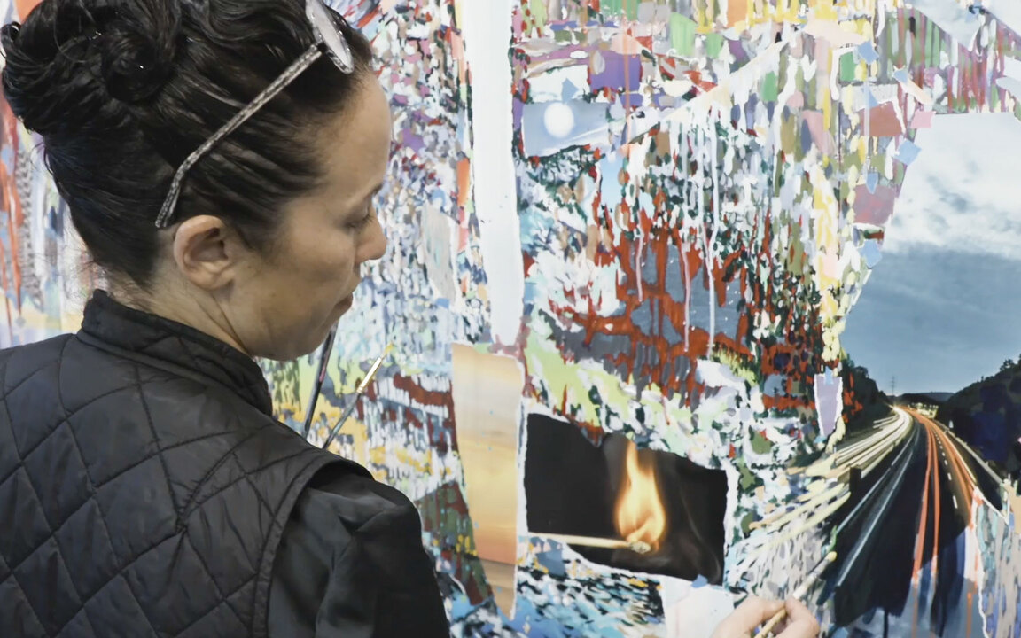 Studio visit: Sarah Sze auction at Christies