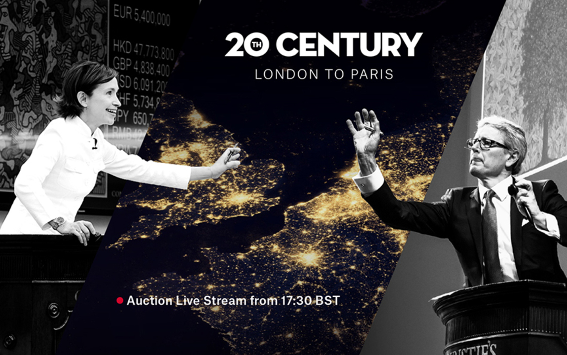 20th Century: London to Paris  auction at Christies