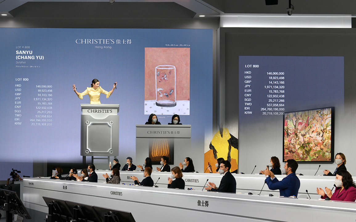 常玉与图卢兹-劳特累克巨作分别领衔香港与纽约现当代联合夜拍 auction at Christies