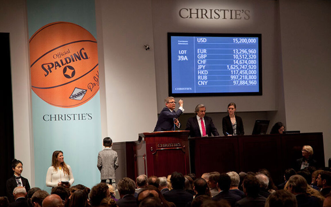 Success for Bound to Fail on a auction at Christies