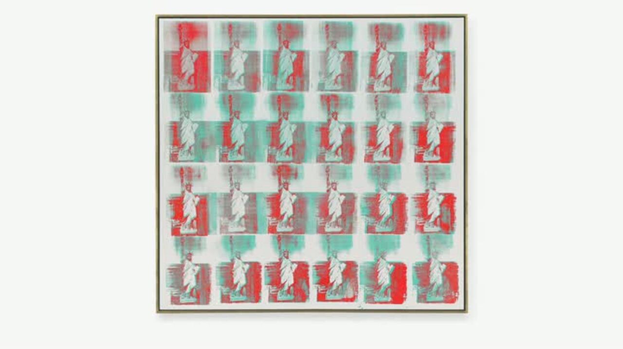 andy warhol statue of liberty