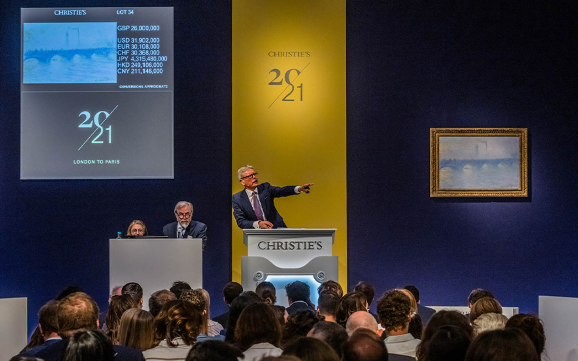 Monet and Klein lead the 20th/ auction at Christies