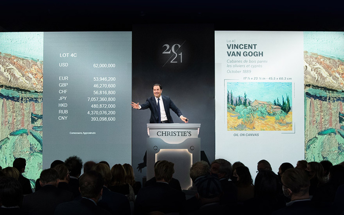 The billion-dollar sales week  auction at Christies
