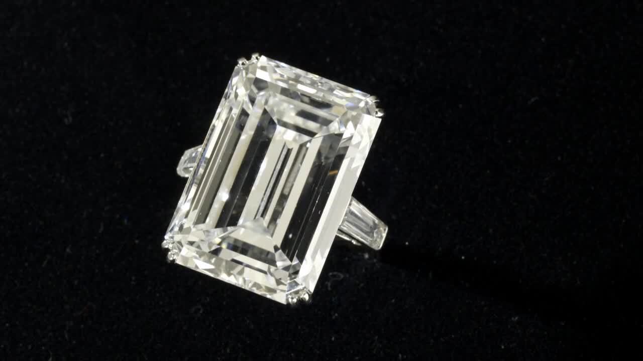 Diamond in the rough auction at Christies