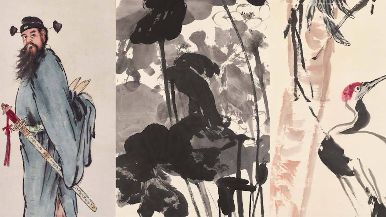 Chinese painting through the a auction at Christies