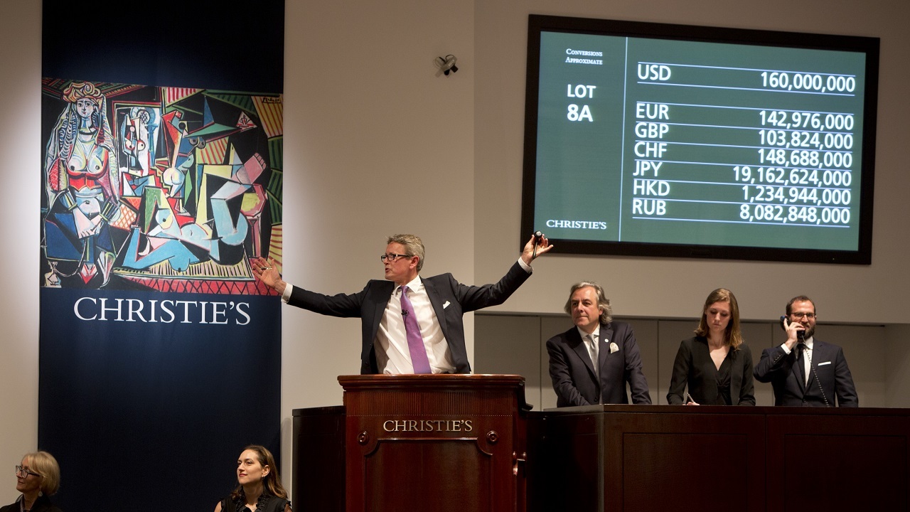 New territory for the art mark auction at Christies