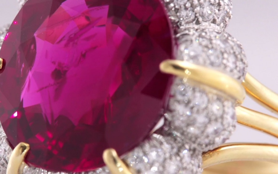 The Jubilee Ruby: Worthy of a  auction at Christies