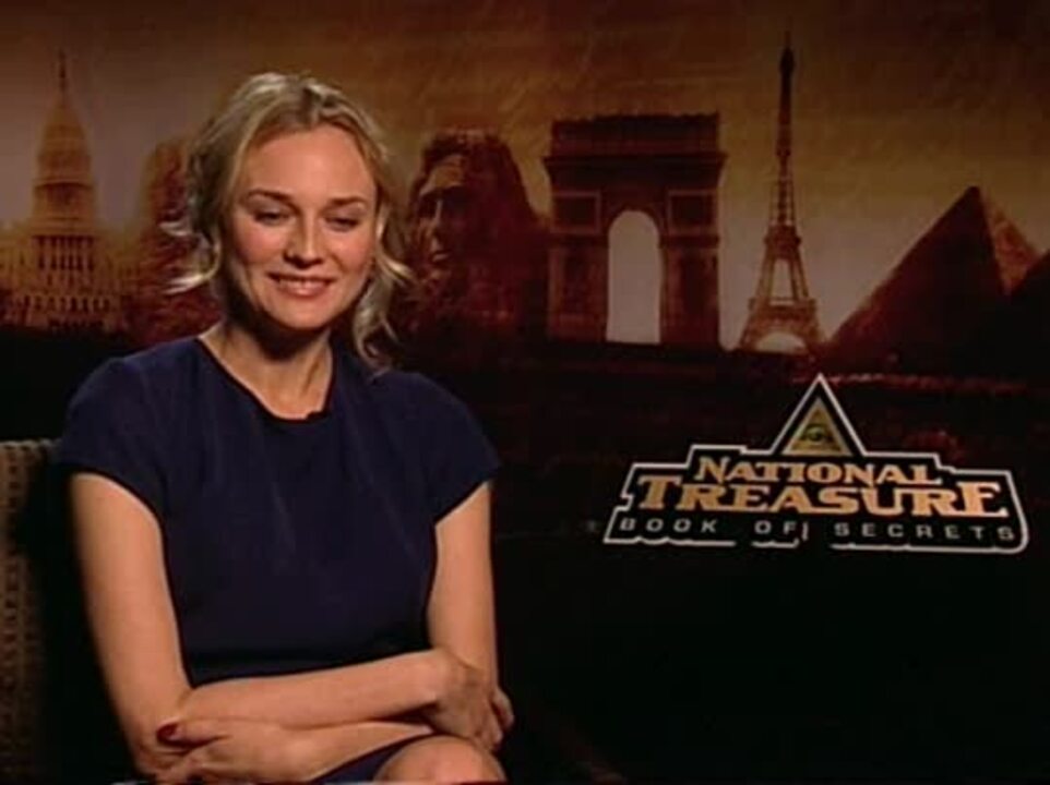 Diane Kruger (National Treasure: Book of Secrets) - Interview