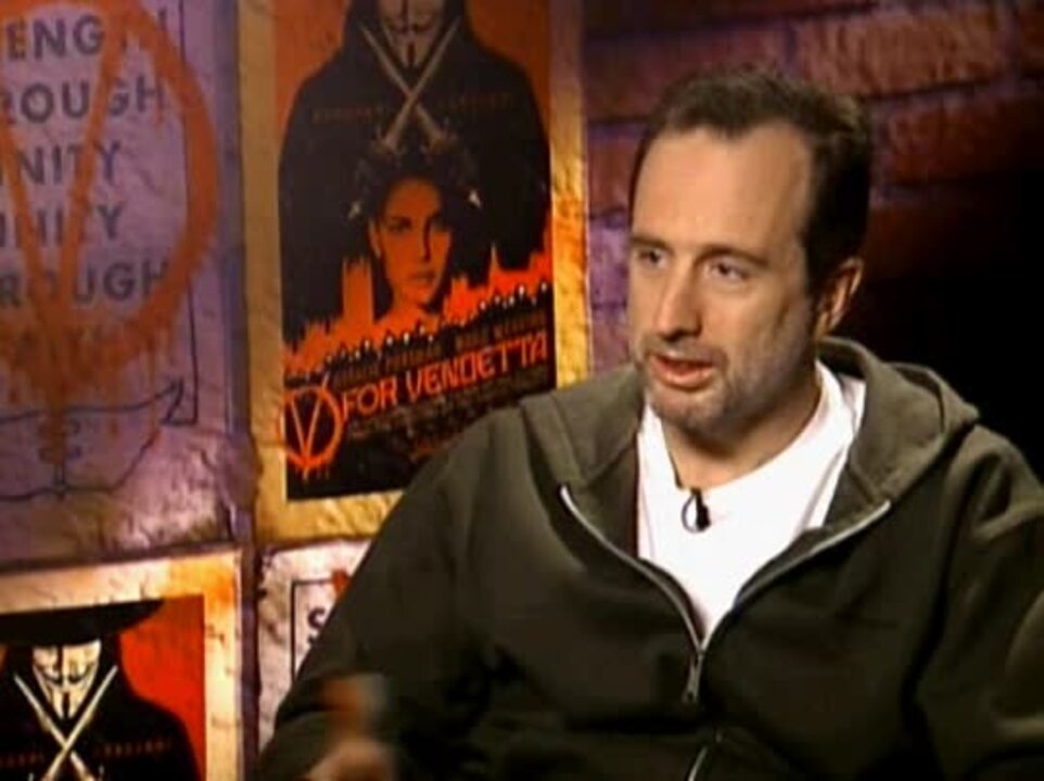 Hugo Weaving interview for V for Vendetta 