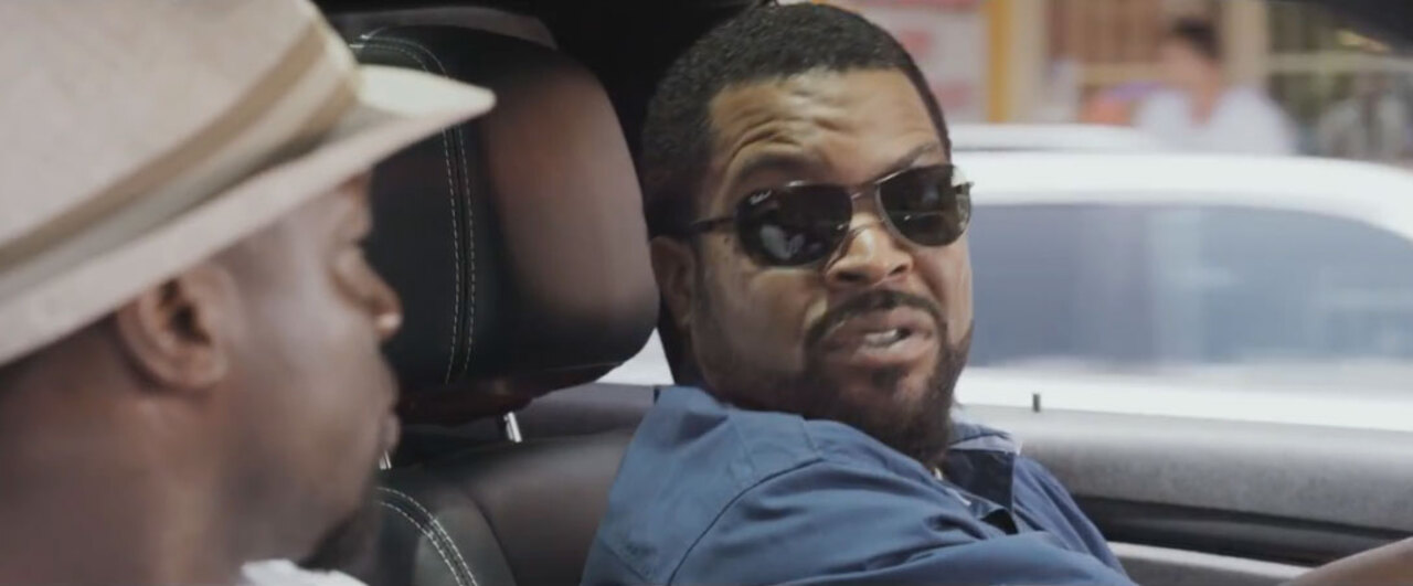 ray ban ice cube ride along