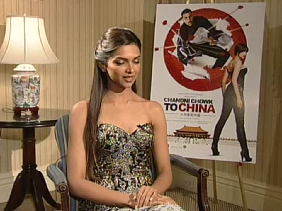 Deepika Padukone Chandni Chowk to China Interview Movie