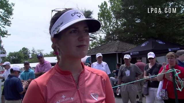 Sandra Gal Round 1 Interview at 2018 ShopRite LPGA Classic | LPGA ...