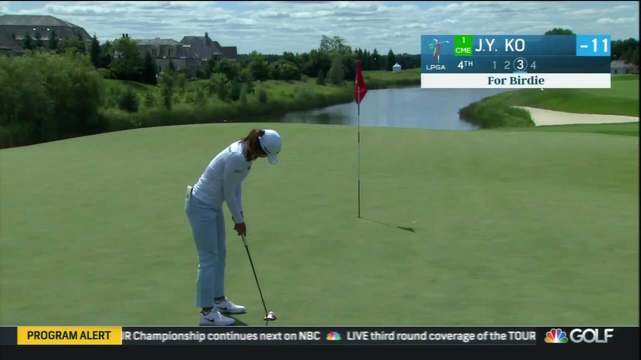 Jin Young Ko Highlights in the Third Round of the 2019 CP Women