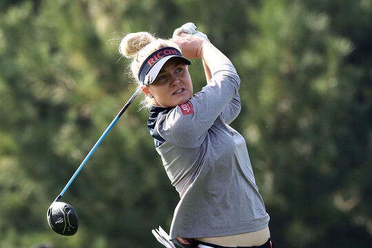 Charley Hull Highlights Round 3 2018 LPGA KEB Hana Bank Championship ...